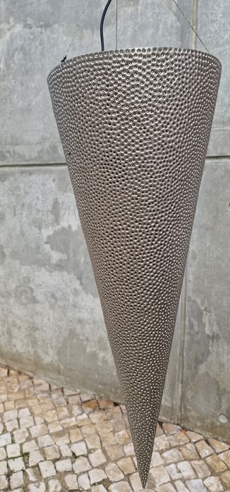 Candeeiro Design Marroquino Metalico Cone