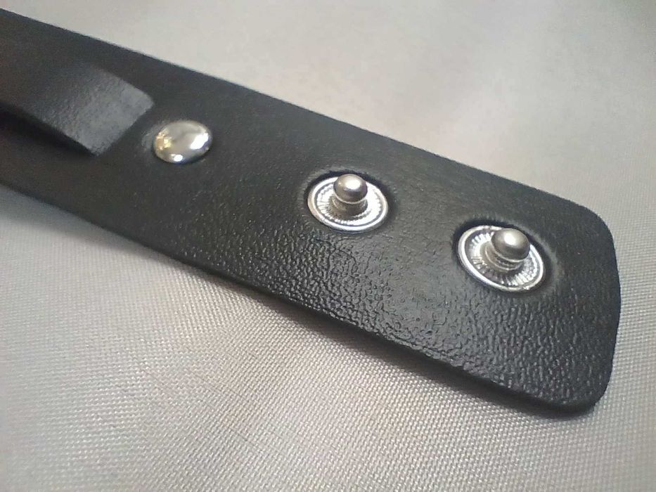 Bransoletka unisex czarna z nutką,