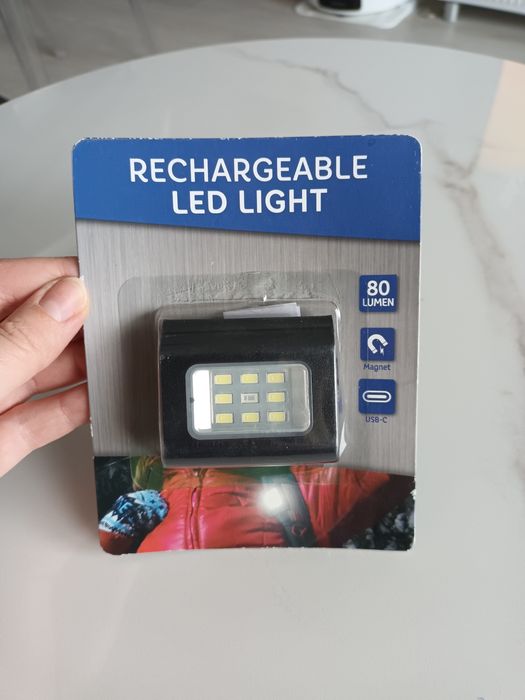 Nowa lampka led z akumulatorem na magnes