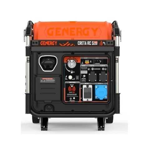 Генератор інверторний бенз GENERGY CRETA SILENT RC 7,5 кВт (240072090)