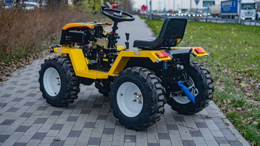 Мінітрактор AM-132DL 4x4! 2 Гідравліки! Переломка! BOM!