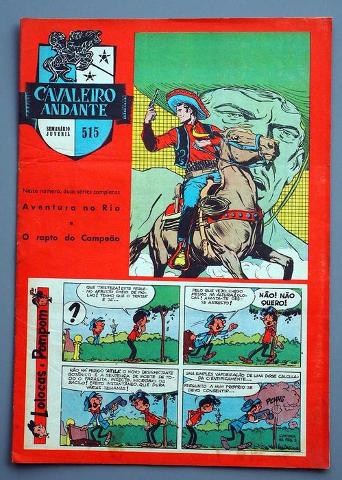Banda Desenhada Antiga - Cavaleiro Andante - 1961
