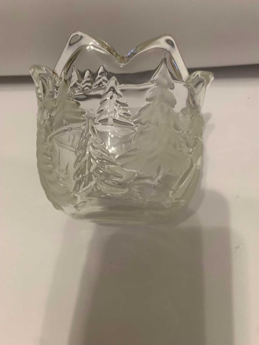 Вазочка с новогодней тематикой