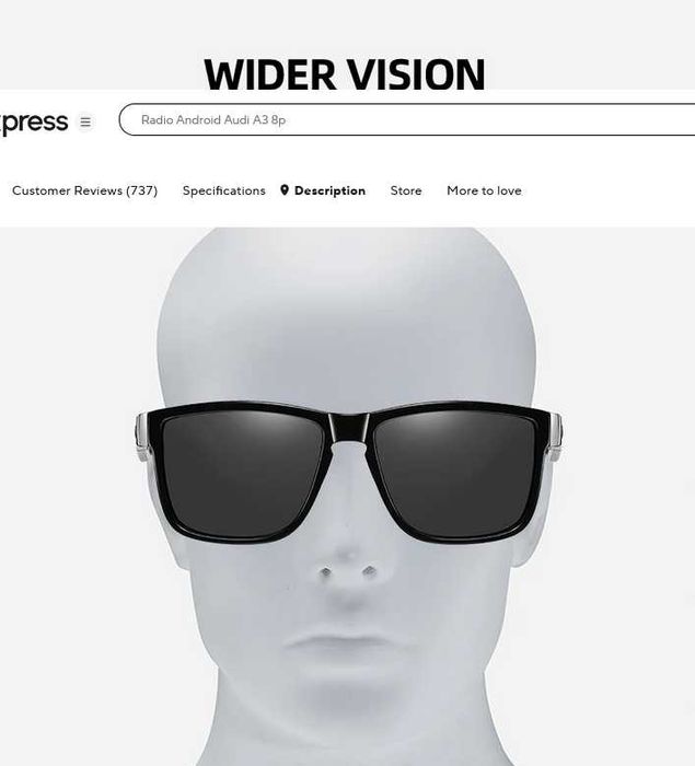Oculos de Sol Quisviker UV400 Haste Vermelha