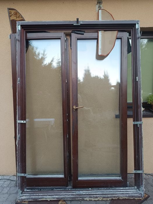 Drzwi tarasowe podwójne