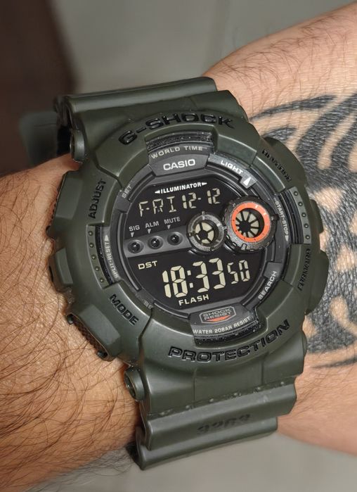 Casio G-Shock Original GD-100MS (Como-Novo)