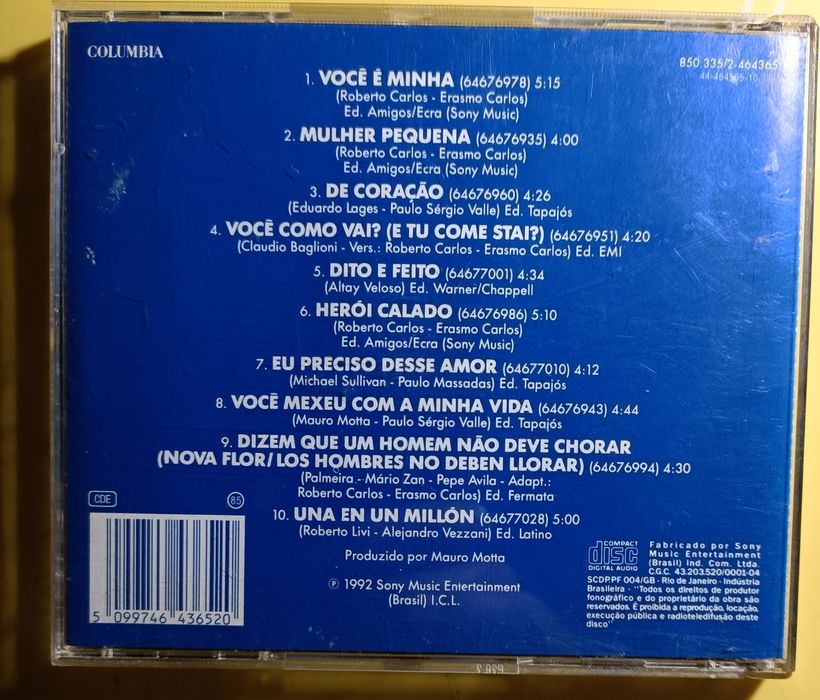 CD -  Roberto Carlos