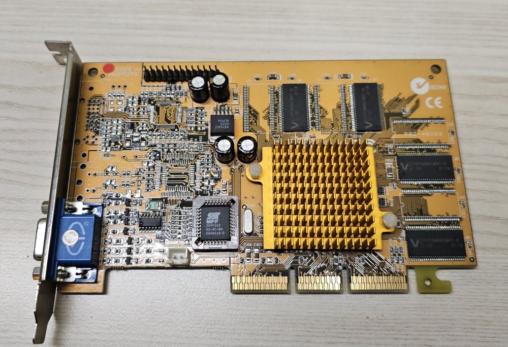 GeForce mx-200 32mb AGP retro karta graficzna