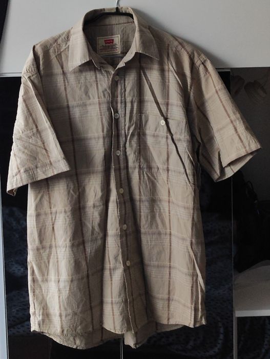 Męska koszula w kratę Levi's XL - XXL ( patrz wymiary)