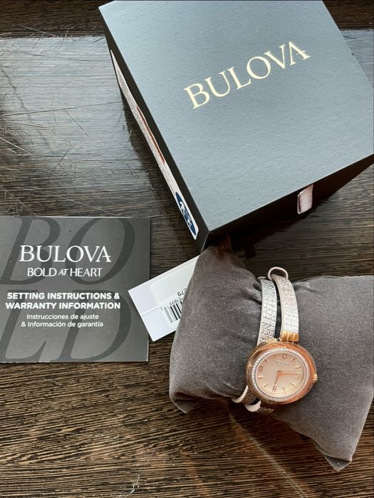 -60% Годинник Bulova з 52 діамантами часы с бриллиантами diamonds