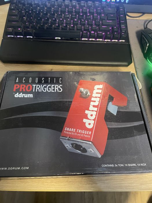 Zestaw triggerów perkusyjnych DDrum Pro