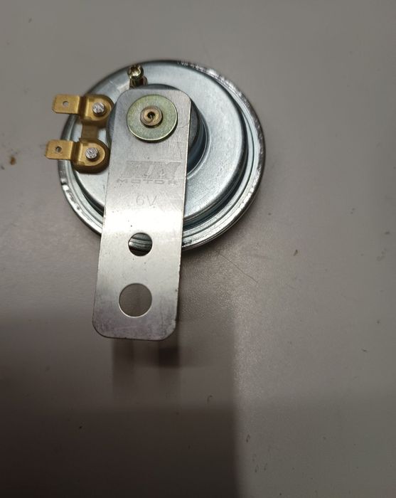 Nowy sygnał klakson dźwiękowy chrom 6 V