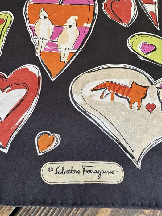 Шовковий платок хустка Salvatore Ferragamo 2014 оригінал