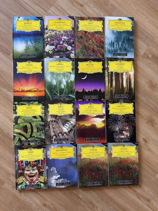 Livros coleção “Grande Selecção Deutsche Grammophon”