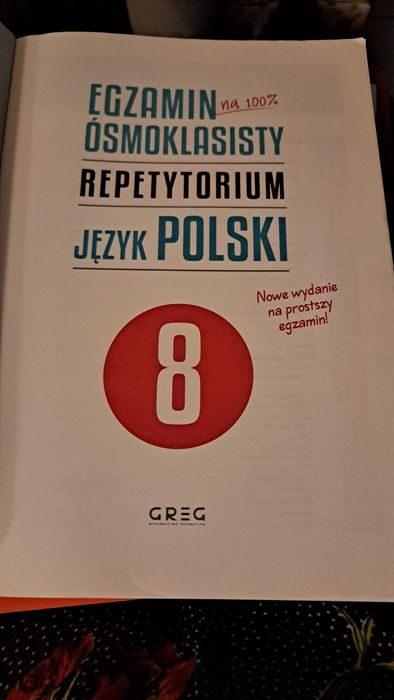 Egzamin ósmoklasisty repetytorium język polski