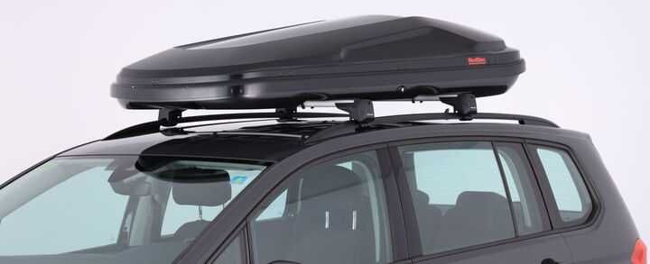 Box dachowy Bagażnik Kufer Boks bagażowy MONT BLANC Altitude 350 Black