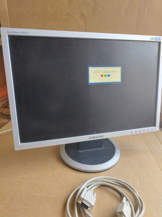 MonitorLCD Samsung Sync master 940NW 19' VGA Retro