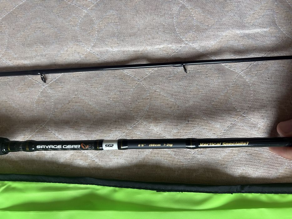 wędka Savage Gear SG2 Vertical Specialist 6’6” 7‑21 g
