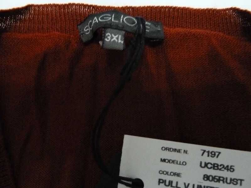 Pulôver novo italiano Scaglione 3XL - SALDO