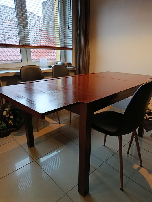 Stół kuchenny brąz