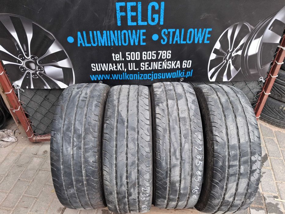 4x używane opony letnie 235/65 R16C Continental Gwarancja montaż