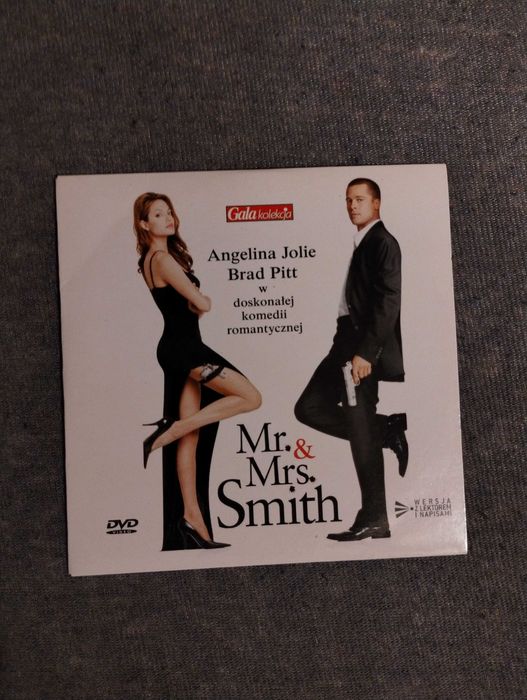 Płyta DVD z filmem „Mr. & Mrs. Smith”