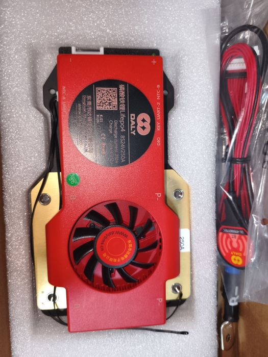 Активная Daly Bms smart плата + блютуз Lifepo4 24v/250A/200A