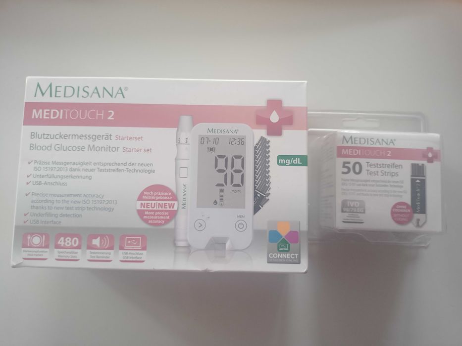 Glukometr Mediana Meditouch2 z paskami za 1/3 ceny