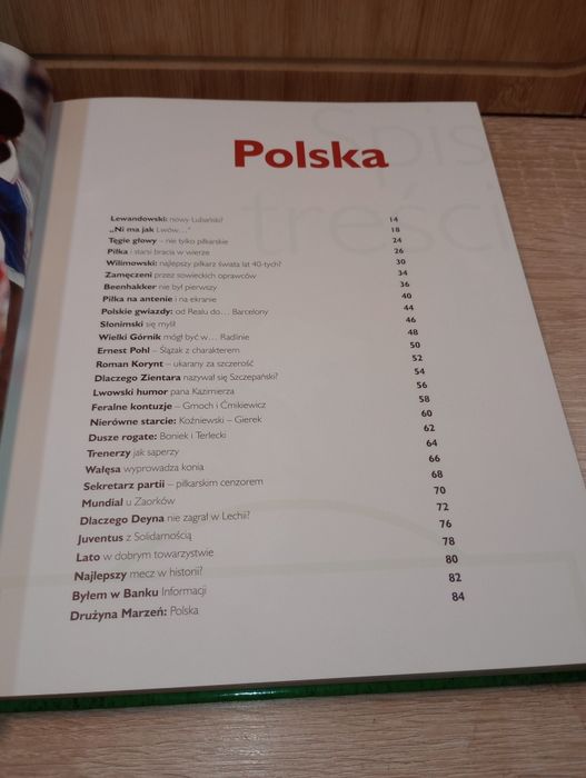 Futbol. Tomasz Wołek