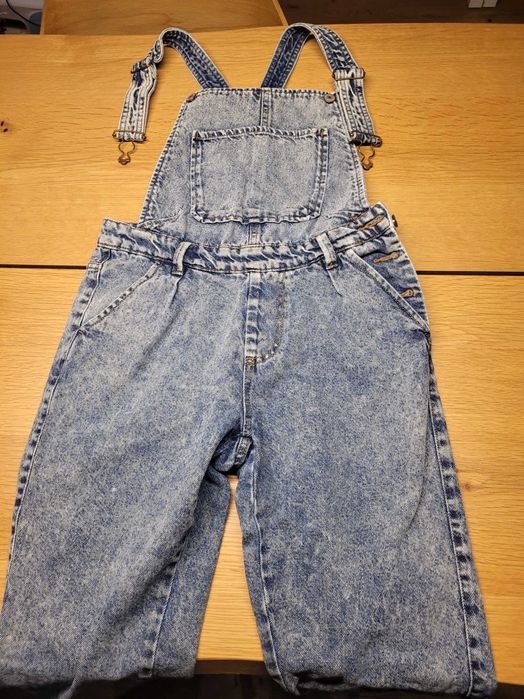 Ogrodniczki jeansowe