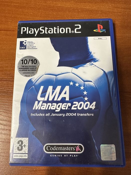 LMA Manager 2004 Ps2