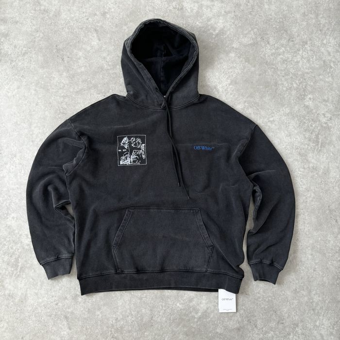 Худі кофта чоловіча Off-White Caravaggio Meus Collection