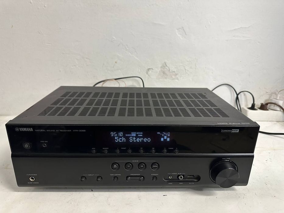 Yamaha HTR-3066 – amplituner kina domowego 5.1 | 5×100 W | HDMI | Dolby TrueHD | DTS-HD