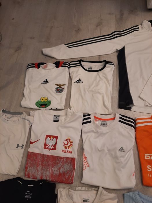 Zestaw koszulek treningowych, rozm. S-M