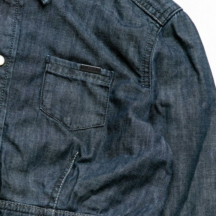 Diesel Militarys style avant garde Denim jacket shirt kurtka koszulowa