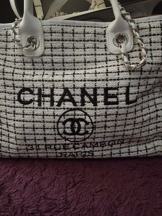 Mala tote bag branca