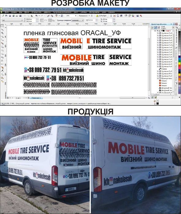 Поліграфія. Виготовлення банерів, наклейок, візиток