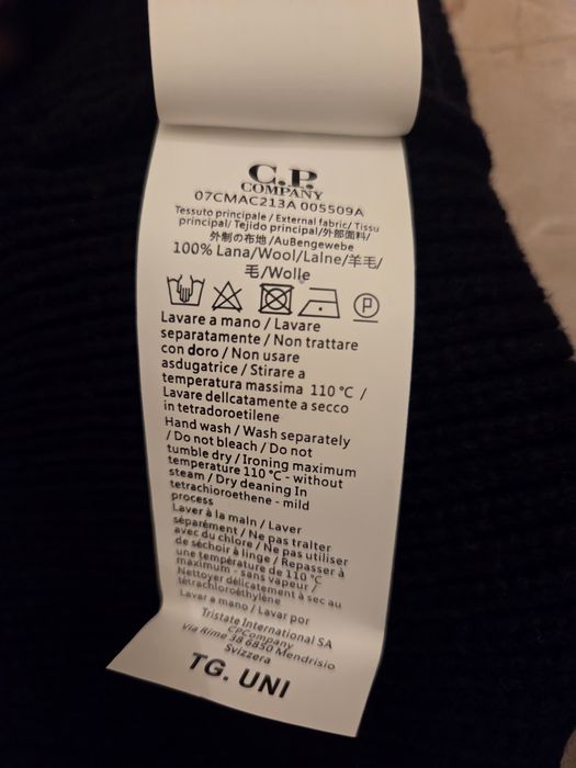 Zimowa czapka C.P company