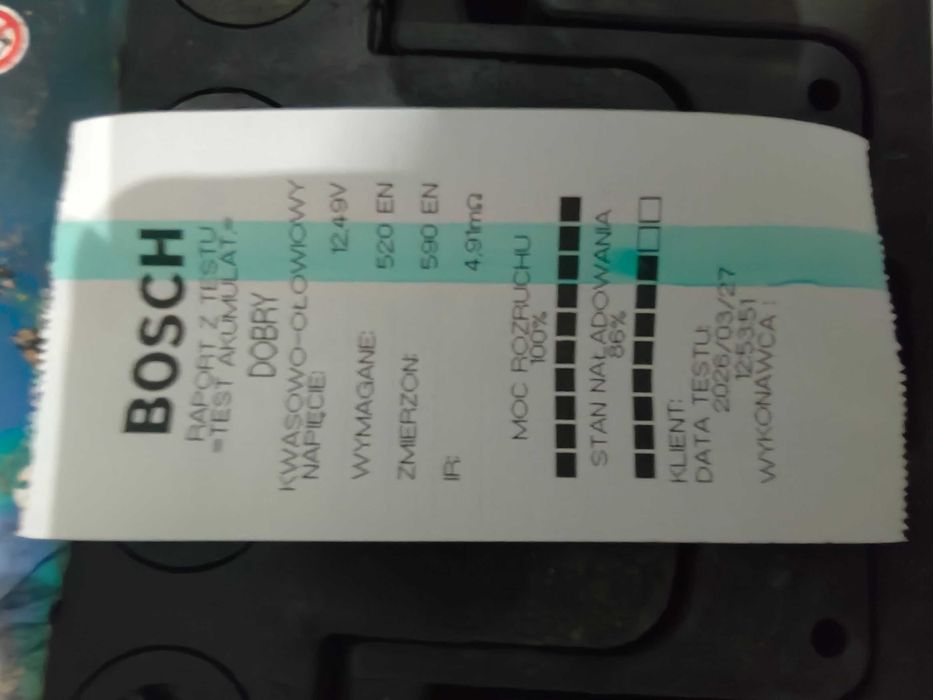 używany akumulator OE Mazda 60ah