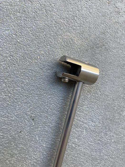 Barra em inox 100cm para painel de duche