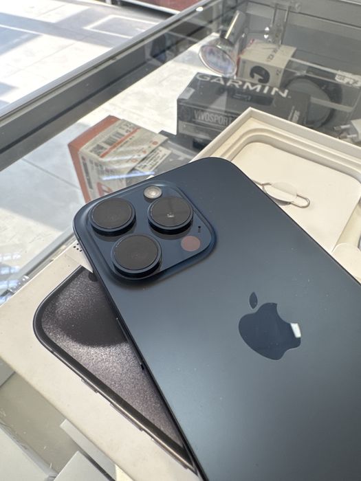 Nowy Iphone 15 Pro Blue Titanium sklep Centrum Gsm