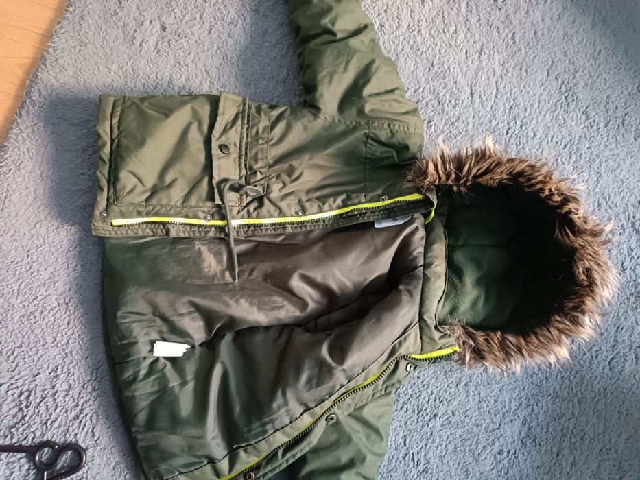 Kurtka parka zimowa bardzo ciepla 5 10 15