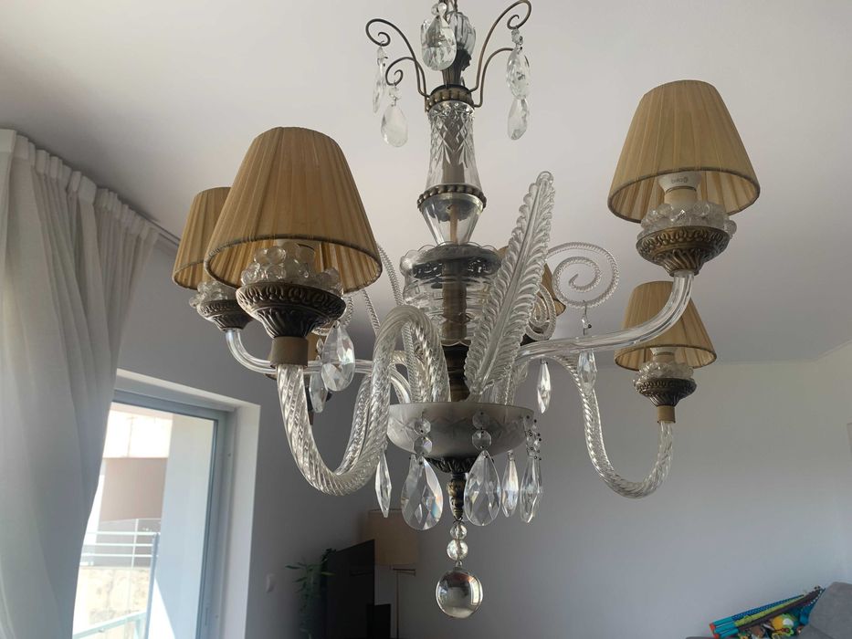 Candeeiro teto clássico