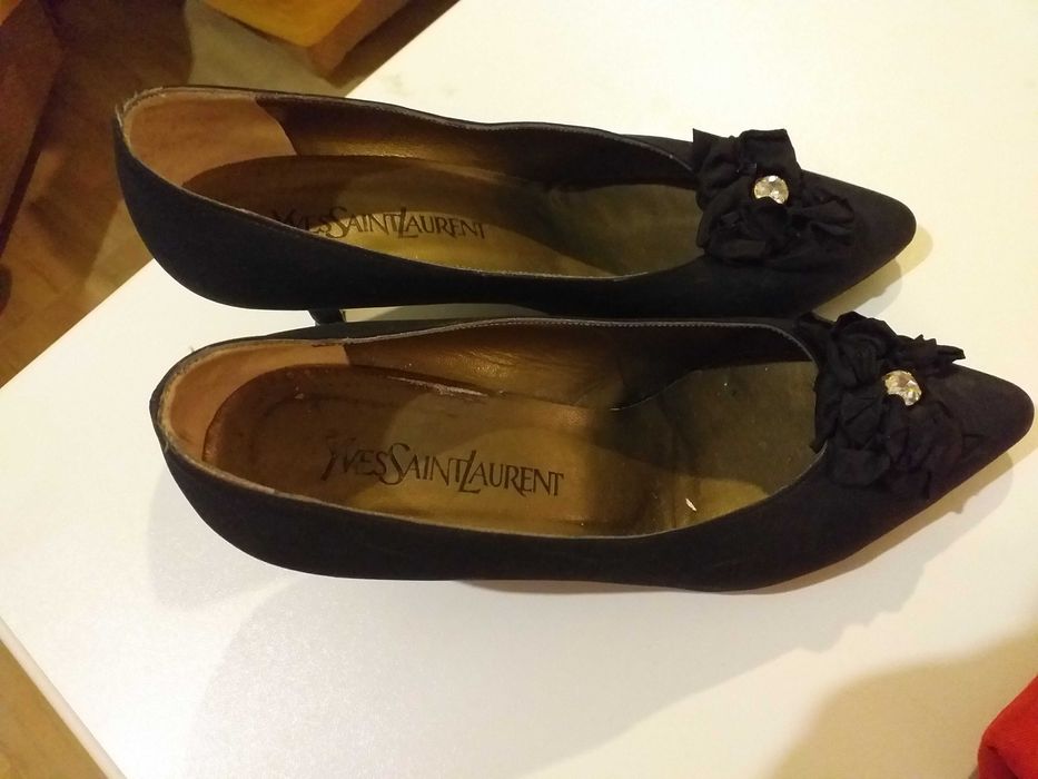 Sapatos YSL n 38 usados 1 vez