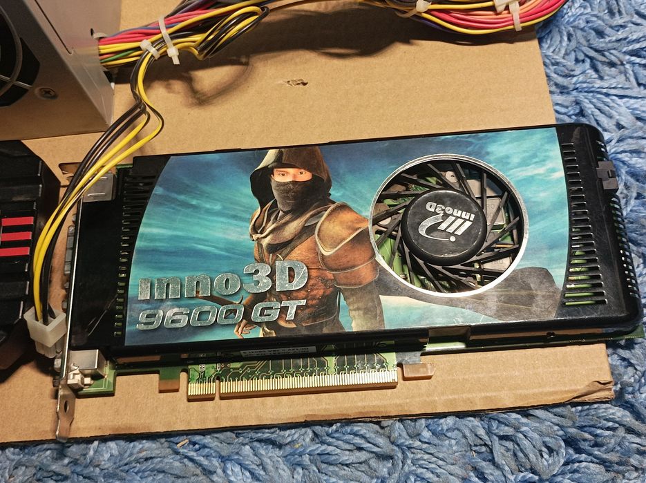 Asus DirectCu2, Inno3D 9600GT, DDR2 Gold, мать 775, БП