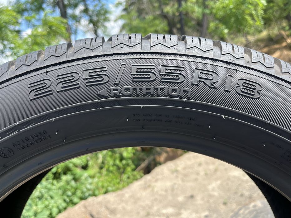 225/55 R18 Nokian комплект зимових шин(2024)