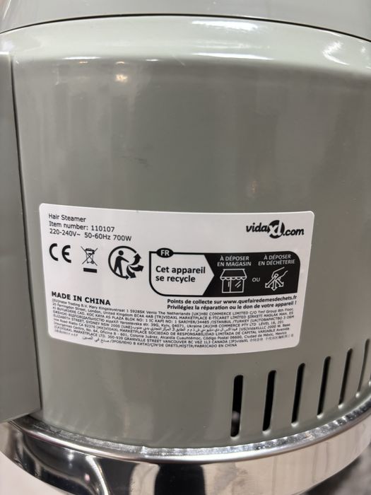 Vaporizador para cabeleireiro/estetica