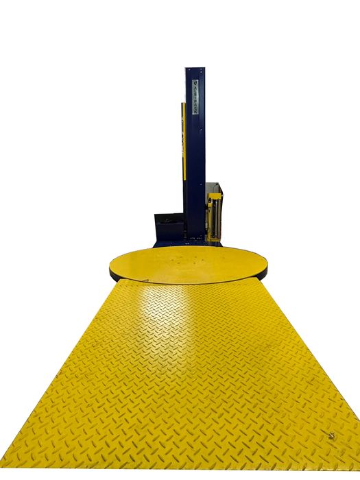 Máquina Paletizadora para Filmar Paletes + Rampa