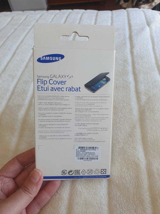 Flip Cover Samsung Galaxy S4 branca