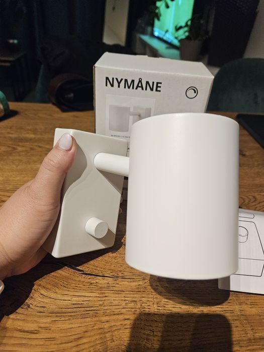 Kinkiet biały Ikea Nymane